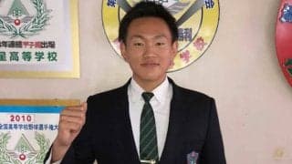 ロッテ、育成3位の開星高・山本に指名挨拶　力自慢の外野手「指名ないと諦めていたが…」