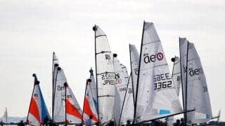 29艇のRSが葉山森戸海岸に集結！RSジャパンオープン