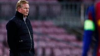 バルサ指揮官クーマン、CL3戦全勝も「改善必要」 復帰の守護神にも賛辞送る