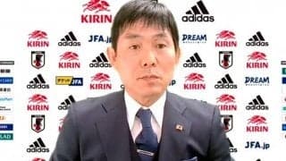 深夜、早朝開催のオーストリア遠征に向けて森保一監督「頑張る選手を応援していただければ」