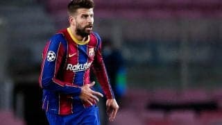 ピケ、CL3連勝も満足せず 「安心できるものじゃなかった」