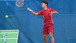男子シングルスは、ベスト４に小久保・丹下・樋口の３人が残る！