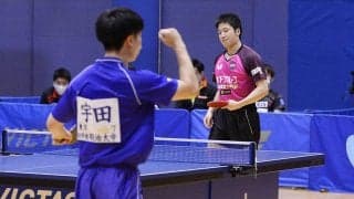 水谷隼「いつもとは違う感覚」7カ月半ぶりの実戦で全日本王者の宇田に敗れる