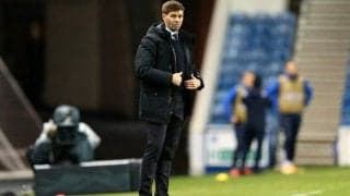 EL・グループ首位も、ジェラードは10人相手のドローを悔やむ「重要な時間帯にスイッチを切った」