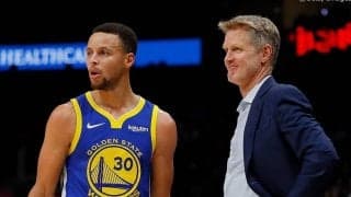 12月に開幕する今季に向けてスティーブ・カーHCが好感触「練習開始が待ちきれないね」