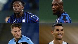 【セリエA第7節プレビュー】CL出場クラブが激突、アタランタvsインテル、ラツィオvsユーベ開催