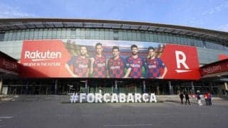 バルセロナと楽天がスポンサー契約延長…2022年6月まで