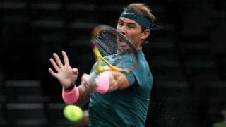 ナダルが逆転でベスト4進出。流れを変えた得意のランニングフォアハンド！