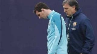 2013/14シーズンのバルサ監督 当時のメッシ脅しを再び否定