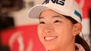 渋野日向子、偶然撮られた“青空風の1枚”に脚光「カレンダーの1ページみたいだ」