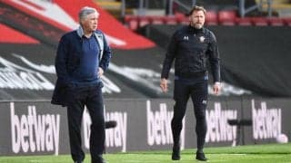 善戦するエバートン指揮官がユナイテッド戦に意欲「絶好のチャンス」守護神復帰にも言及