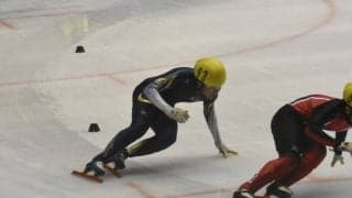 【スケート部スピード部門】　全日本選抜への切符をあすに託す