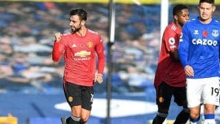 B・フェルナンデスが2G1Aの躍動!　カバーニ初弾も生まれたユナイテッドがエバートン撃破で公式戦連敗ストップ!《プレミアリーグ》