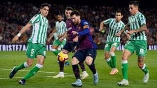 メッシが今季初のベンチスタート CLから3選手を入れ替えてベティス戦へ