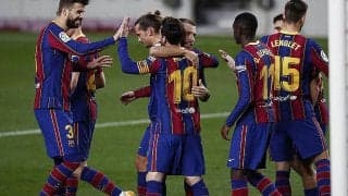 途中出場メッシがドブレーテ含む圧巻の存在感!　10人ベティスにマニータ達成のバルサが5戦ぶり白星!《ラ・リーガ》