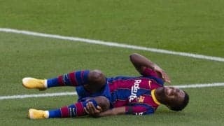 バルサに大打撃 アンス・ファティが左膝半月板を損傷...最大４ヶ月の離脱も