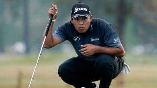 松山、ポーカーフェイスの絶妙16mチップインに米反響「すごい！」「ヒデキは熱い」