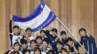 【バレーボール部女子】　大院大に快勝し、笑顔で秋季リーグ終幕！