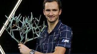  メドヴェデフ、パリで今季初V 