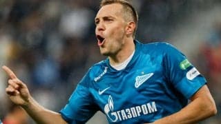 ロシアの大型FWジューバ、自慰行為動画流出で代表招集見送りへ