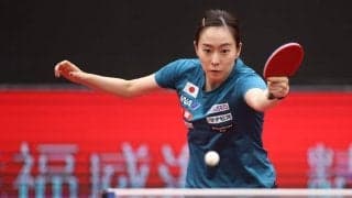 石川佳純、ベスト8進出　8か月ぶりの国際大会も快勝発進＜卓球・女子W杯＞