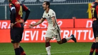 トリプレッタのローマMFムヒタリアン、エースから発破「今日は得点しなければならないと言われた」