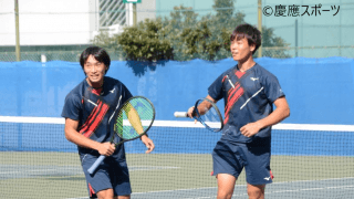 【テニス】男子ダブルス、女子ダブルスが準優勝で大会を終える/関東学生テニストーナメント大会　本戦７～９日目