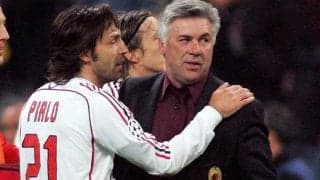 アンチェロッティが教え子ピルロにアドバイス｢自分のアイデアを信じて｣