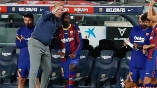 クーマン ベティス戦で露呈したデンベレの守備意識改善へ