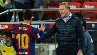 「メッシが不満を持っていると...」就任当初にクーマンがメッシに伝えたこととは？