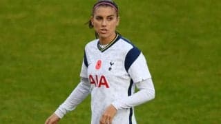 美女ストライカーのモーガンがスパーズデビュー！出産後初めてピッチへ