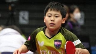 卓球界期待の13歳・松島輝空、Tリーグ参戦　水谷、張本ら所属のKM東京でプレー