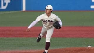 森田朝が雪山の好投に応える決勝2ラン！フレッシュ初戦で法大に完勝／法大戦