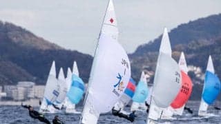 コロナ禍の全日本470。オリンピック会場で86チームが参加