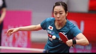 「素敵な笑顔」石川佳純、アメリカの24歳と練習後に笑顔でツーショット