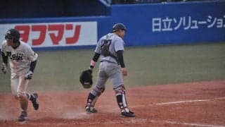 【野球】緊迫した投手戦を繰り広げるも、最終回に失点し優勝を逃す フレッシュトーナメント決勝 明大戦