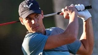  ナダル、ゴルフスイングを公開 