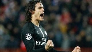 スプリント中のカバーニが直角チップパスでネイマールのゴールをお膳立て【ベスト・アシスト】