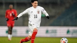 1トップ起用でPK決勝弾のMF南野拓実、久保建英「やりやすい」、三好康児「相当レベルの高い選手」とシャドーの2人を語る