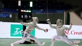 女子サーブルの妖精・雨田由香（法３）コメントー第73回全日本フェンシング選手権大会