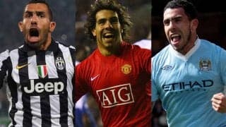 マンチェスターの2クラブでプレーしたテベスが元チームメイトからベストイレブンを発表！7人がユナイテッドでプレー