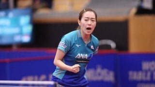 石川佳純、カットマンを下して伊藤とともに8ヶ月ぶりの初陣を飾る＜卓球 女子W杯＞