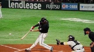 崖っぷちのロッテが先制！　4番復帰の安田尚憲が2試合連続の先制打