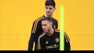 ベルギー監督 アザールのイングランド戦欠場を明言「まだ陽性反応が...」