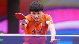 張本智和、リオ王者に惜敗　3位決定戦に回る＜卓球・男子W杯＞