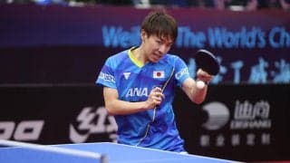 丹羽孝希 韓国選手に逆転負け 初戦で姿を消す＜卓球 男子W杯＞