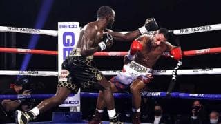 V4達成のクロフォードに米メディア絶賛の嵐「破壊的なKO」「もう少しでロープ外へ」