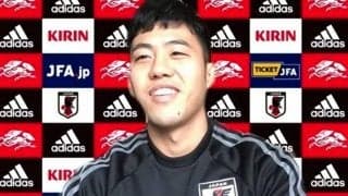 「ファイターらしく見えるかな」マウスピースを手にしたMF遠藤航、デュエル勝利数については「Jリーグでも取り入れたら」