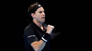 ティームが昨年決勝のリベンジ果たす。「Nitto ATPファイナルズ」が開幕