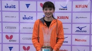 男子は協和キリン、女子は中国電力がV　平野友樹、成本綾海がMVP＜後期日本卓球リーグ1部＞